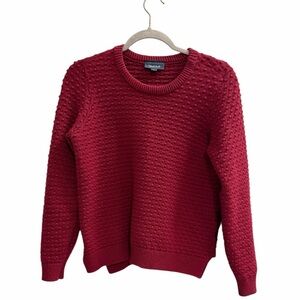 Modcloth Cherry Knit Women's Sweater Red Size Small